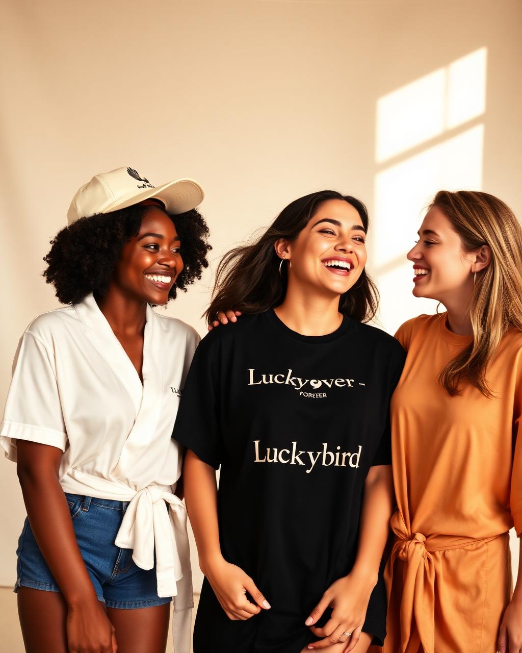 LuckyBird Forever merch campaign